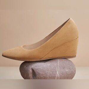 J.Crew Suede Wedge Pump